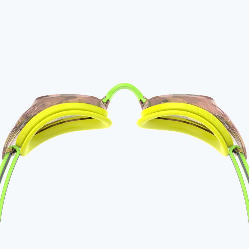 Okulary do pływania Speedo Vanquisher 3.0 Mirrored hyper yellow/grey/ablaze mirror 3