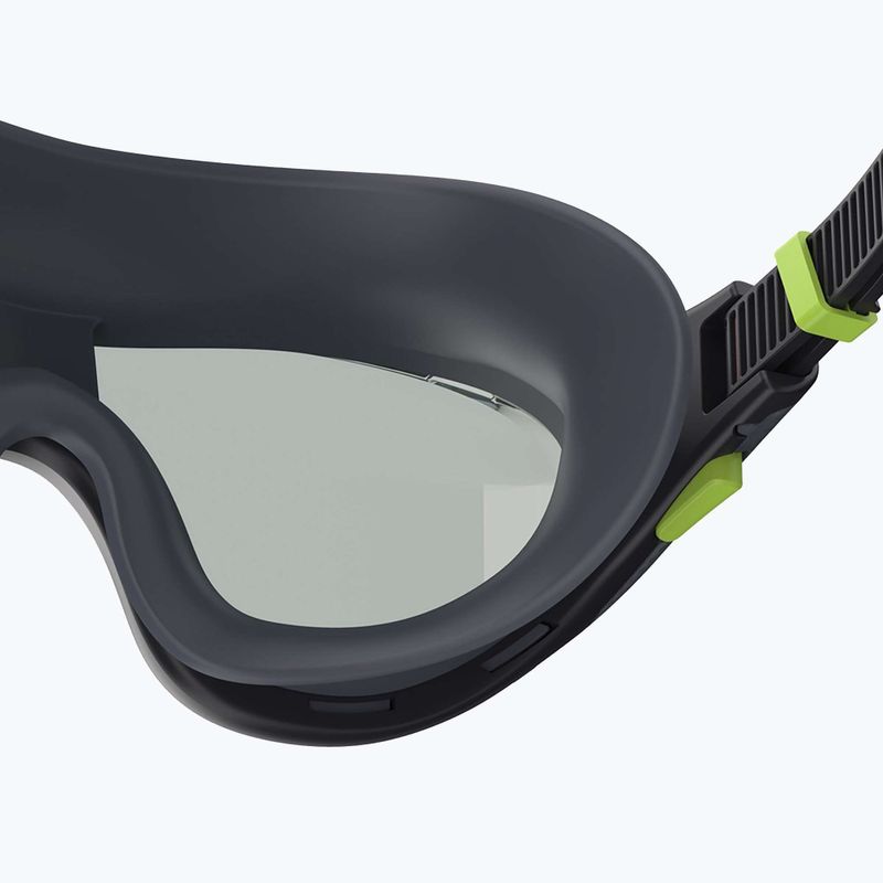 Maska do pływania Speedo Biofuse 2.0 black/steel 6
