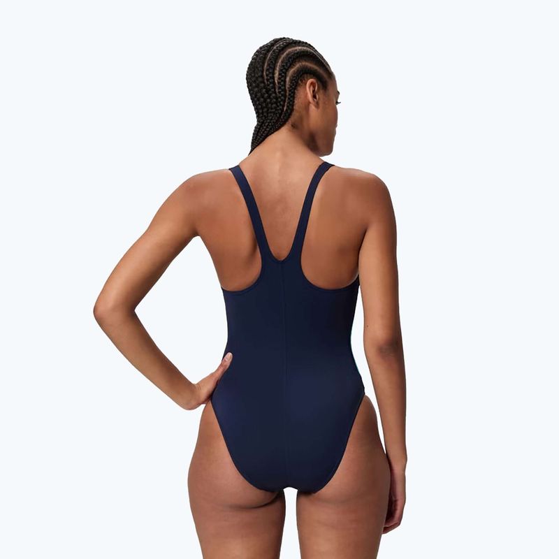 Strój pływacki jednoczęściowy damski Speedo Hyperboom Butterfly Back peacoat/deep sapphire 2