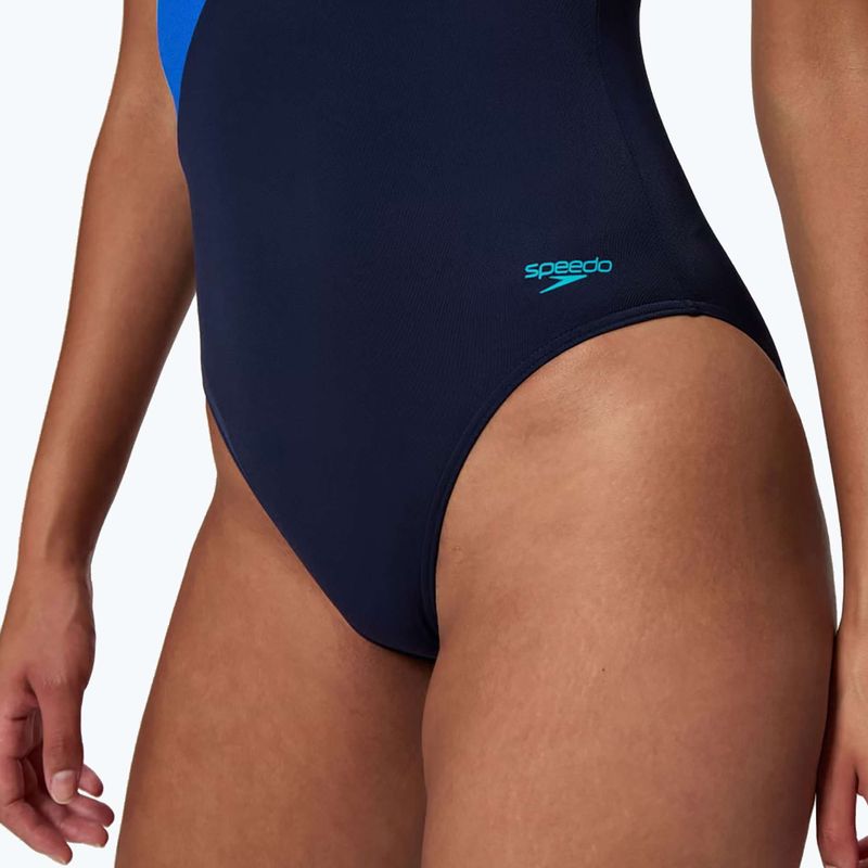 Strój pływacki jednoczęściowy damski Speedo Hyperboom Butterfly Back peacoat/deep sapphire 5