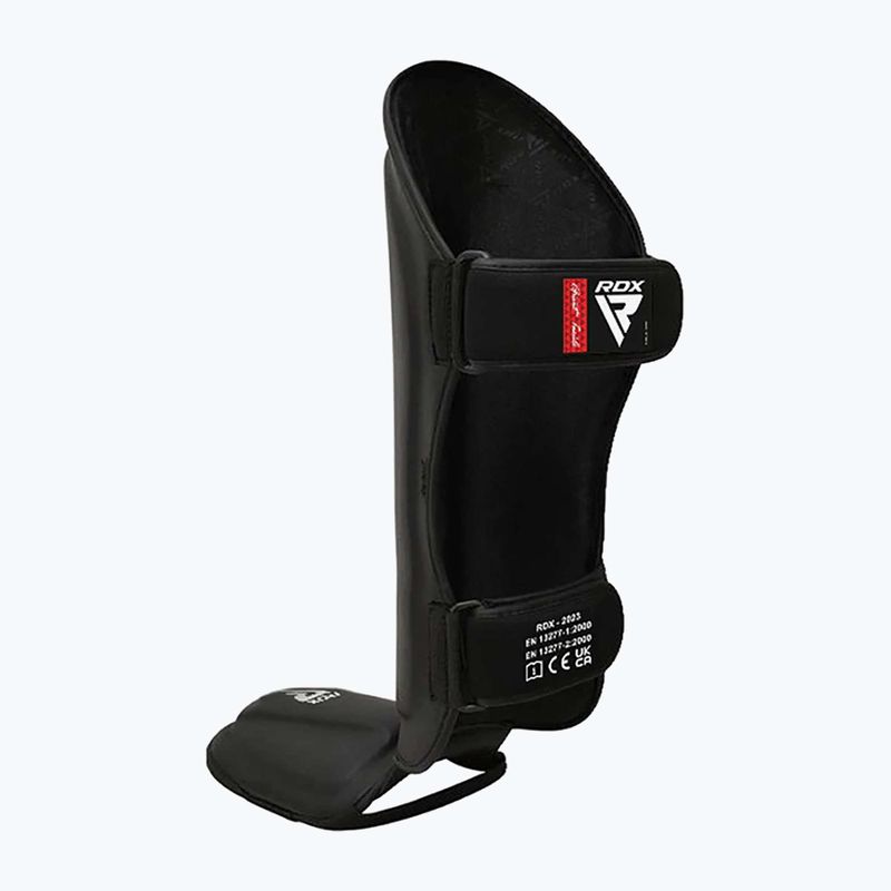 Ochraniacze piszczeli i stóp RDX T1 Shin Instep Guards black 5