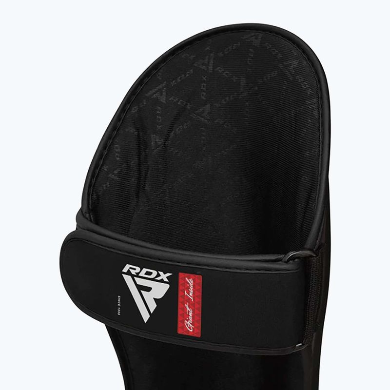 Ochraniacze piszczeli i stóp RDX T1 Shin Instep Guards black 9