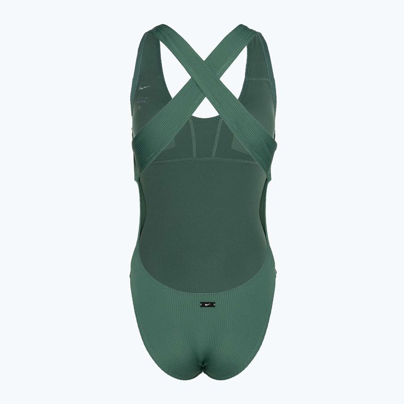 Strój pływacki jednoczęściowy Nike Elevated Essential Pucker Crossback bicoastal 2