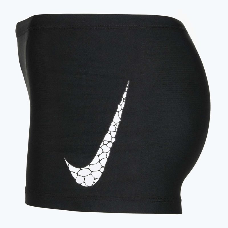 Kąpielówki pływackie Nike Logo Graphic Square Leg black 3