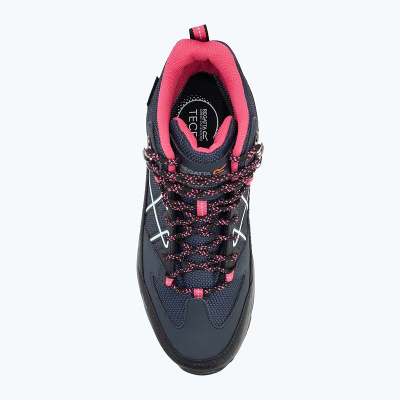 Buty trekkingowe damskie REGATTA Samaris III navy/pink 5