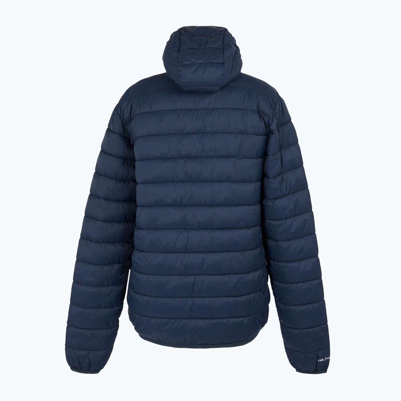 Kurtka męska REGATTA Hooded Marizion black navy/olympian blue 7
