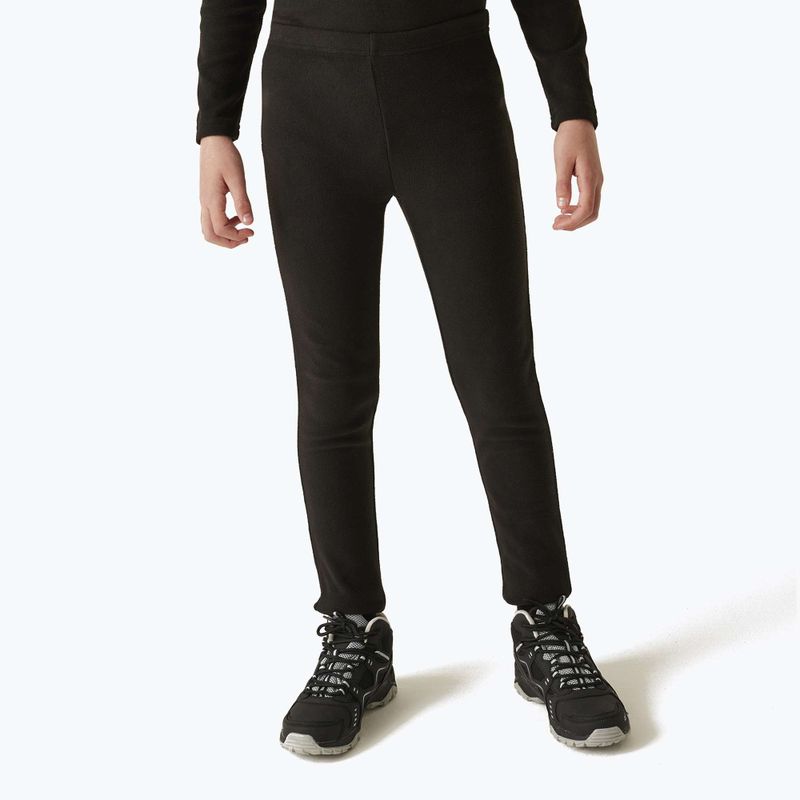 Spodnie termoaktywne dziecięce REGATTA Thermal Baselayer black 3
