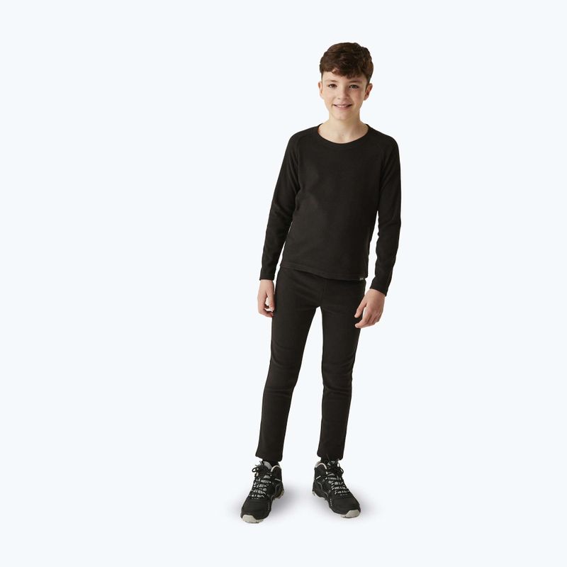 Spodnie termoaktywne dziecięce REGATTA Thermal Baselayer black 4