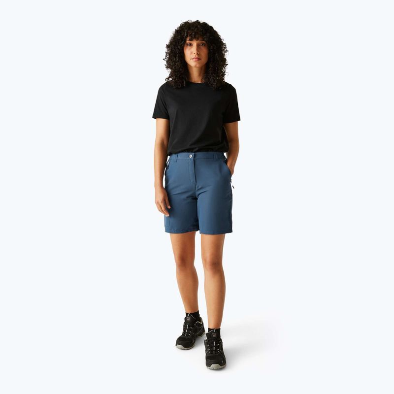 Spodenki trekkingowe damskie REGATTA Chaska III dark denim 2