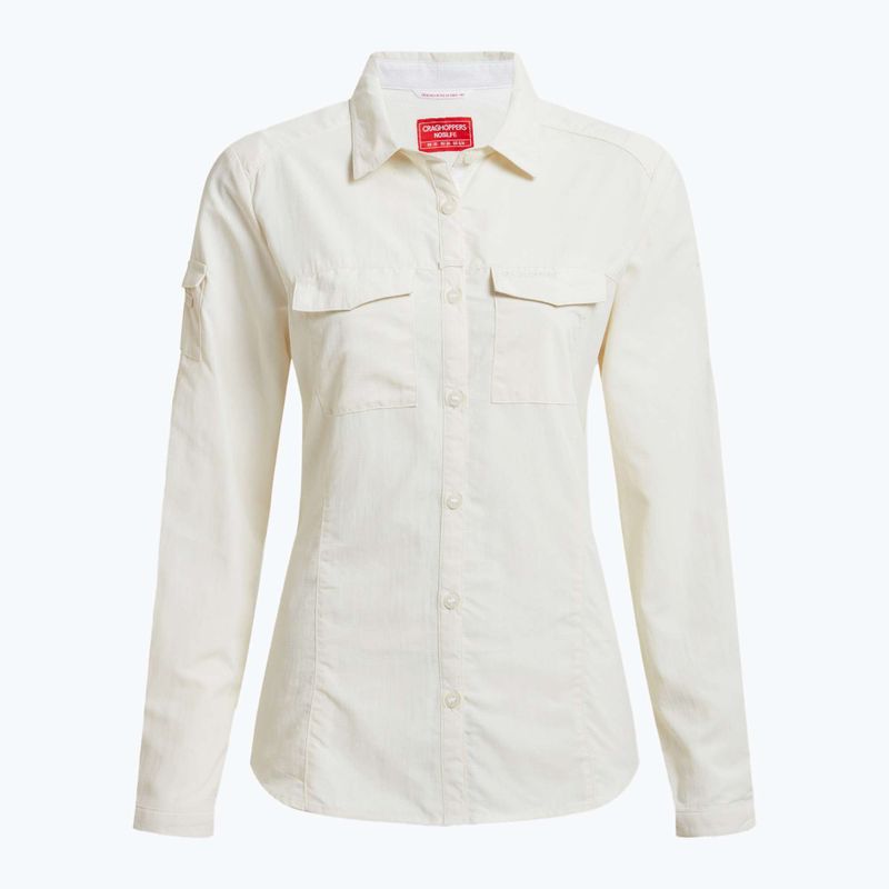 Koszula damska Craghoppers NosiLife Adventure Long Sleeved Shirt III sea salt 8