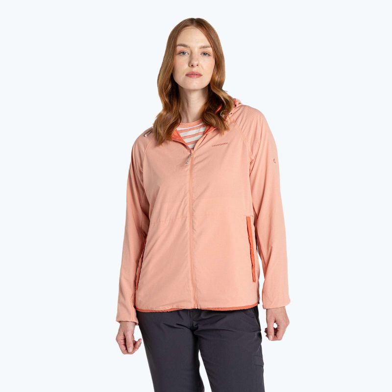 Kurtka przeciwwiatrowa damska Craghoppers NosiLife Rosa Reversible red sandstone/clay 2