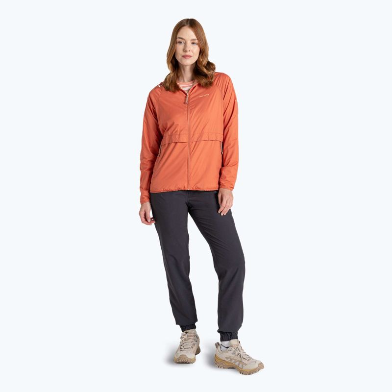 Kurtka przeciwwiatrowa damska Craghoppers NosiLife Rosa Reversible red sandstone/clay 3