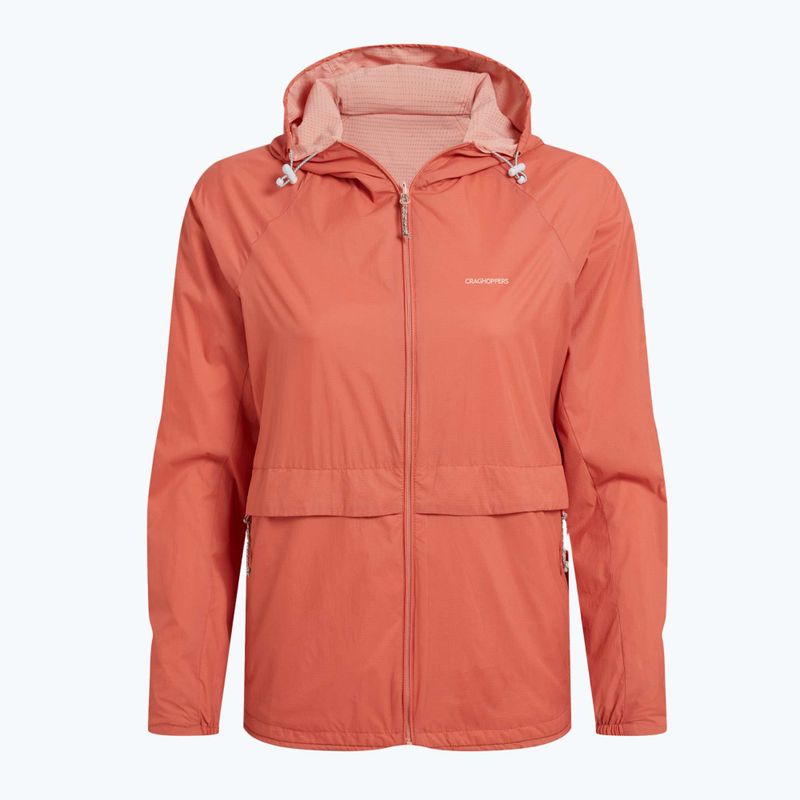 Kurtka przeciwwiatrowa damska Craghoppers NosiLife Rosa Reversible red sandstone/clay 9