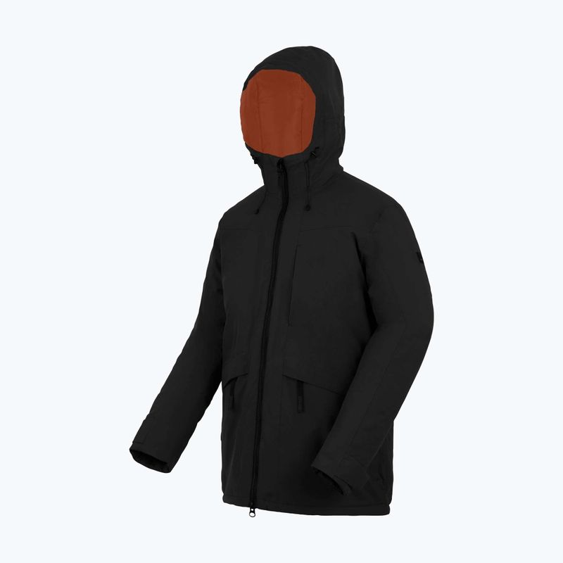 Kurtka przeciwdeszczowa męska REGATTA Balaton black/pumpkin spice 12
