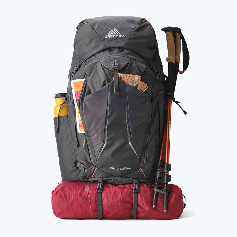 Plecak trekkingowy męski Gregory Baltoro Pro 85 l (L) iron grey 3