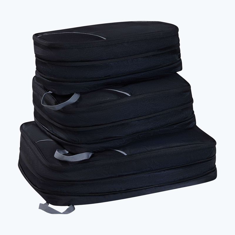 Zestaw organizerów American Tourister Packing S/M/L 3 szt. black/grey 3