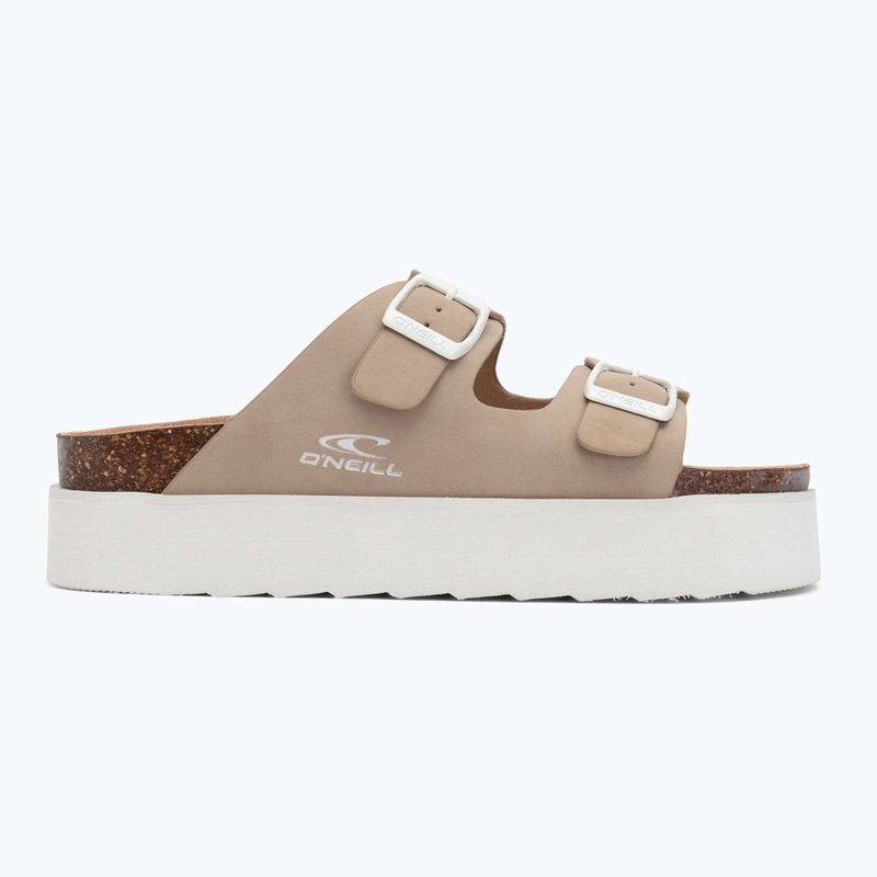 Klapki damskie O'Neill Sandy Platform Slider Low tan 2