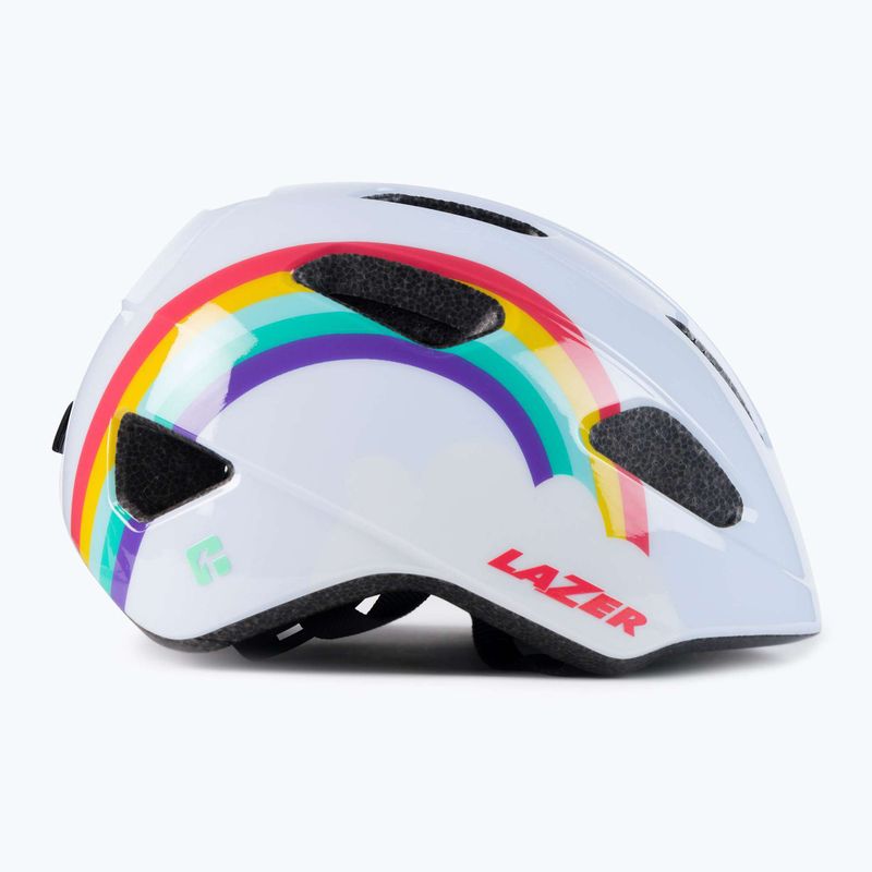 Kask rowerowy dziecięcy Lazer Pnut KinetiCore rainbow 3