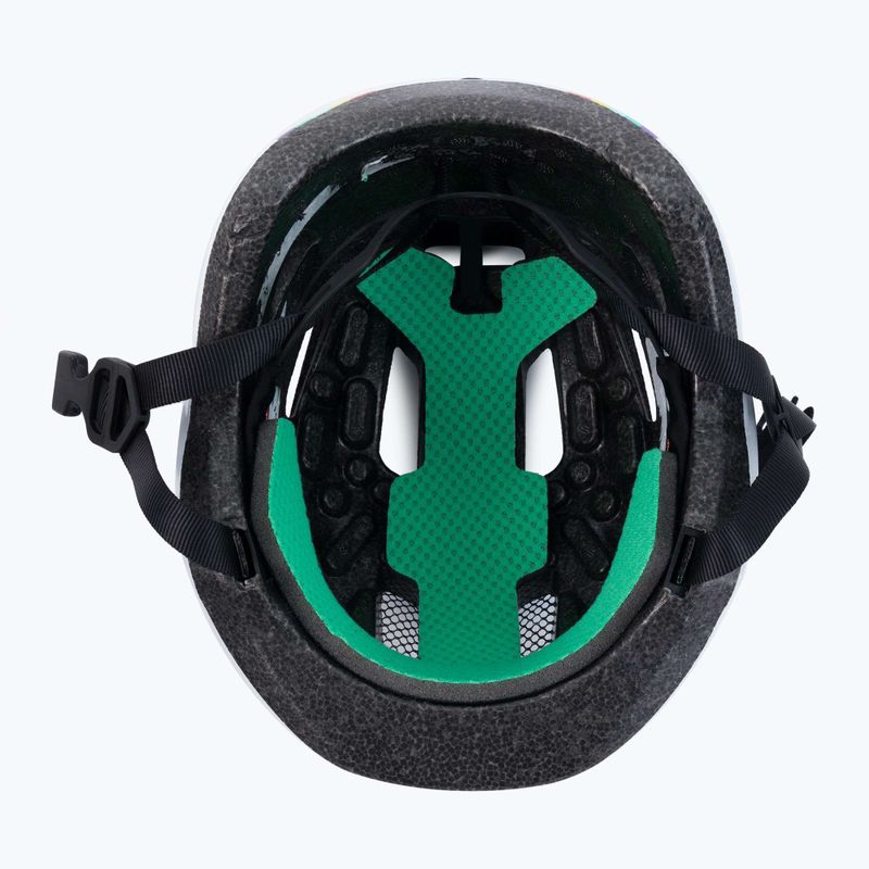 Kask rowerowy dziecięcy Lazer Pnut KinetiCore rainbow 5