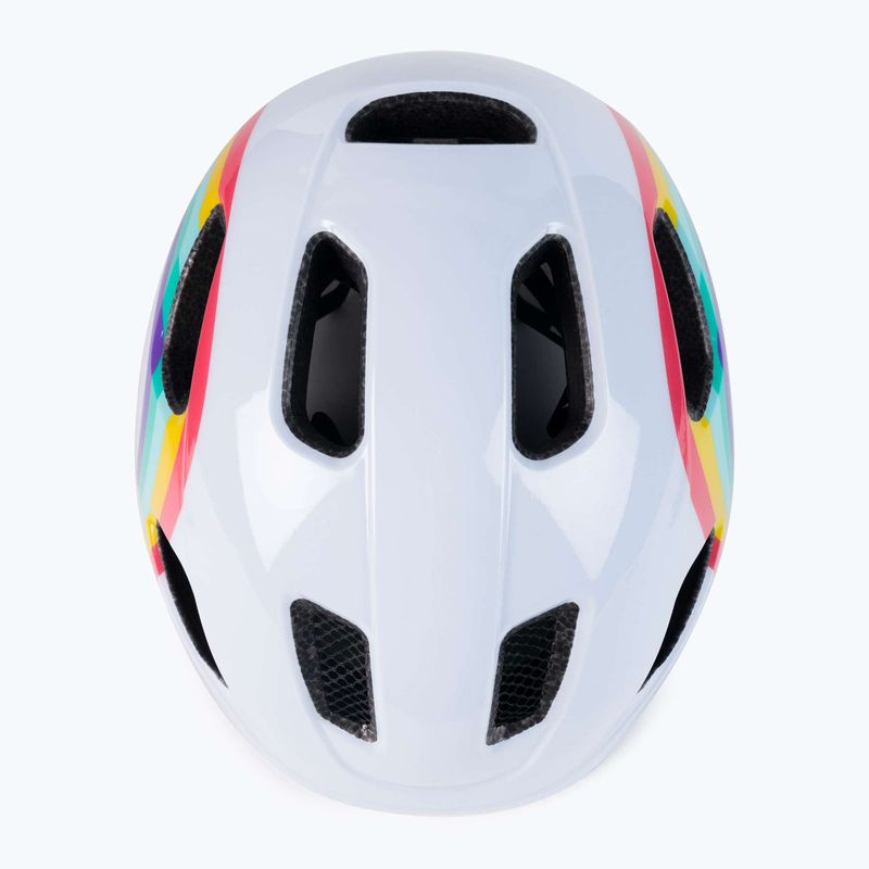 Kask rowerowy dziecięcy Lazer Pnut KinetiCore rainbow 6