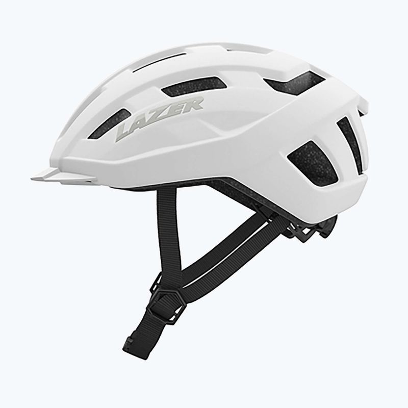 Kask rowerowy Lazer Codax KinetiCore + net matte full white 2