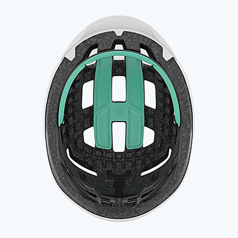 Kask rowerowy Lazer Codax KinetiCore + net matte full white 6
