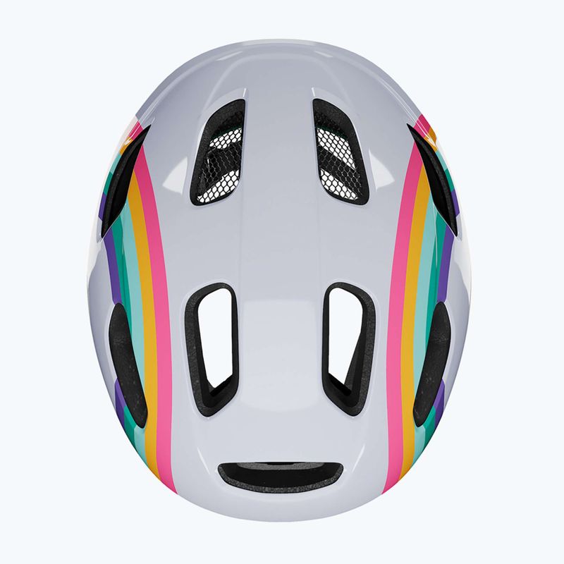 Kask rowerowy dziecięcy Lazer Pnut 2.0 KinetiCore rainbow 6