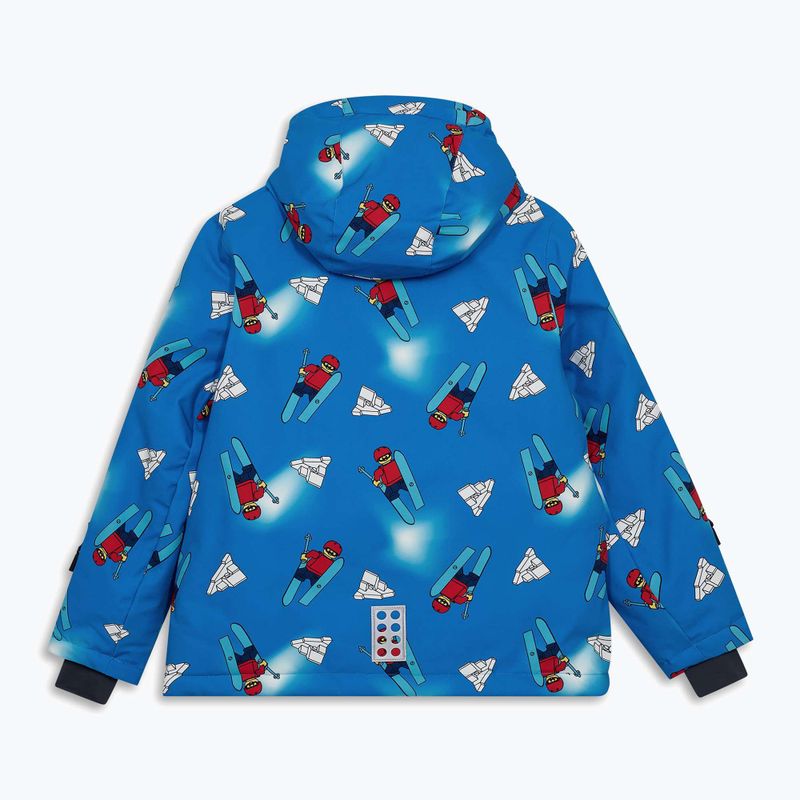 Kurtka narciarska dziecięca LEGO Lwjaz 806 blue 2
