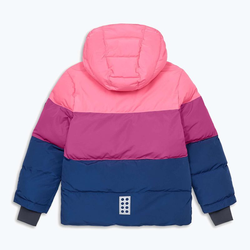 Kurtka narciarska dziecięca LEGO Lwjaz 805 fuchsia 3