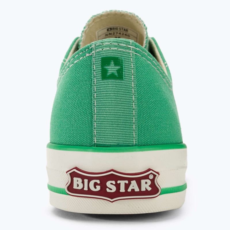 Trampki męskie BIG STAR NN174062 zielone 6