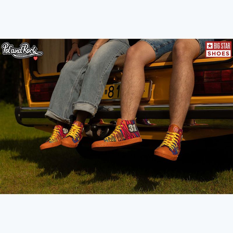 Trampki męskie BIG STAR SS174502 orange 19