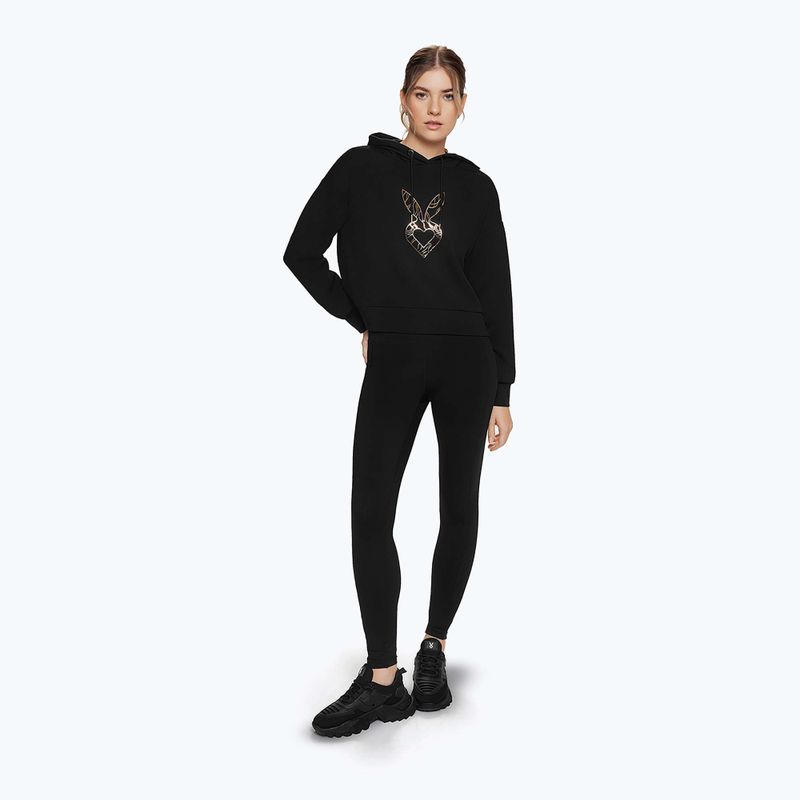Bluza treningowa damska Cardio Bunny Freeze black 2