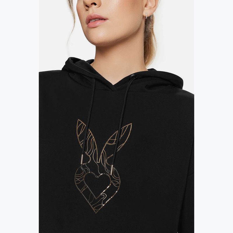 Bluza treningowa damska Cardio Bunny Freeze black 5