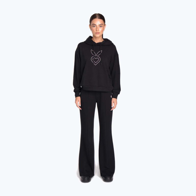 Spodnie treningowe damskie Cardio Bunny HCB-125 Flare black 3