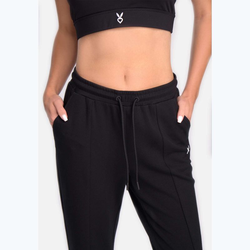 Spodnie treningowe damskie Cardio Bunny HCB-125 Flare black 5