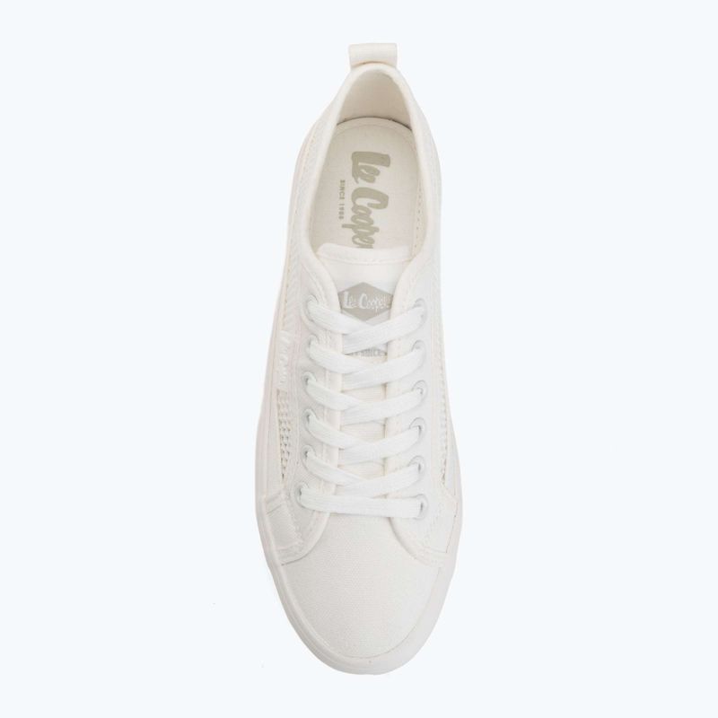 Trampki damskie Lee Cooper LCW-26-02-4066LA white 5