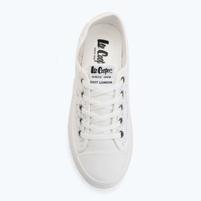 Trampki damskie Lee Cooper LCW-26-44-4485LA white 5
