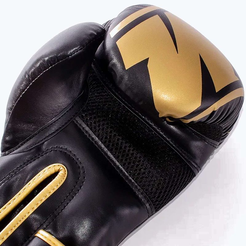 Rękawice bokserskie StormCloud Bolt 2.0 black/gold 9