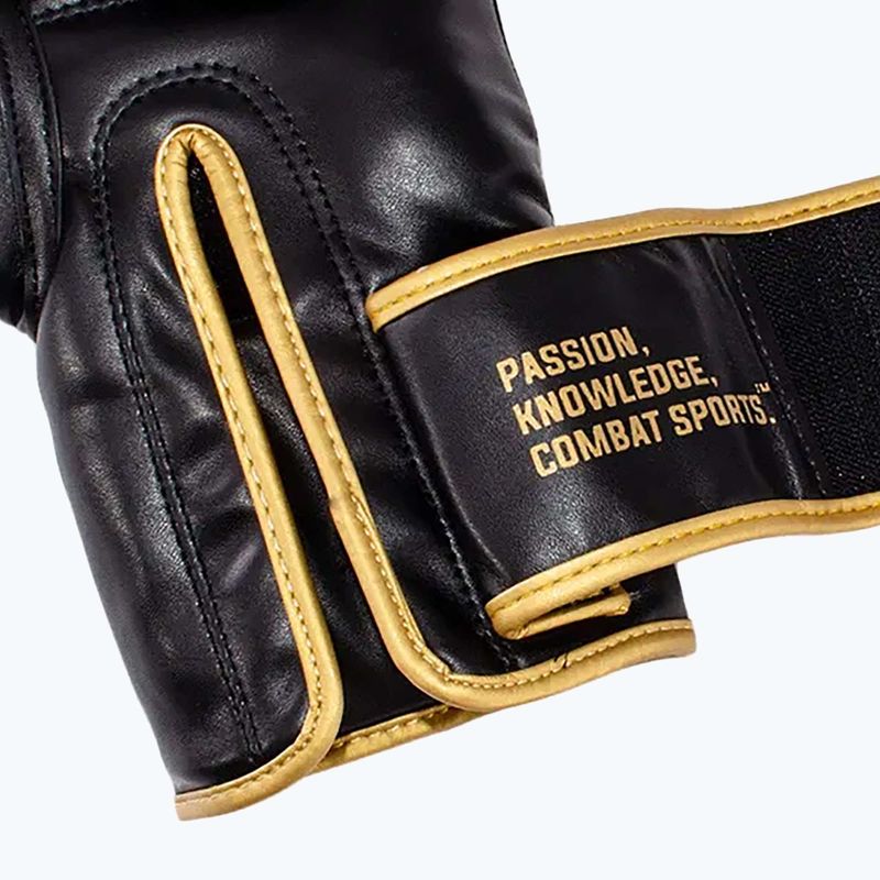 Rękawice bokserskie StormCloud Bolt 2.0 black/gold 12