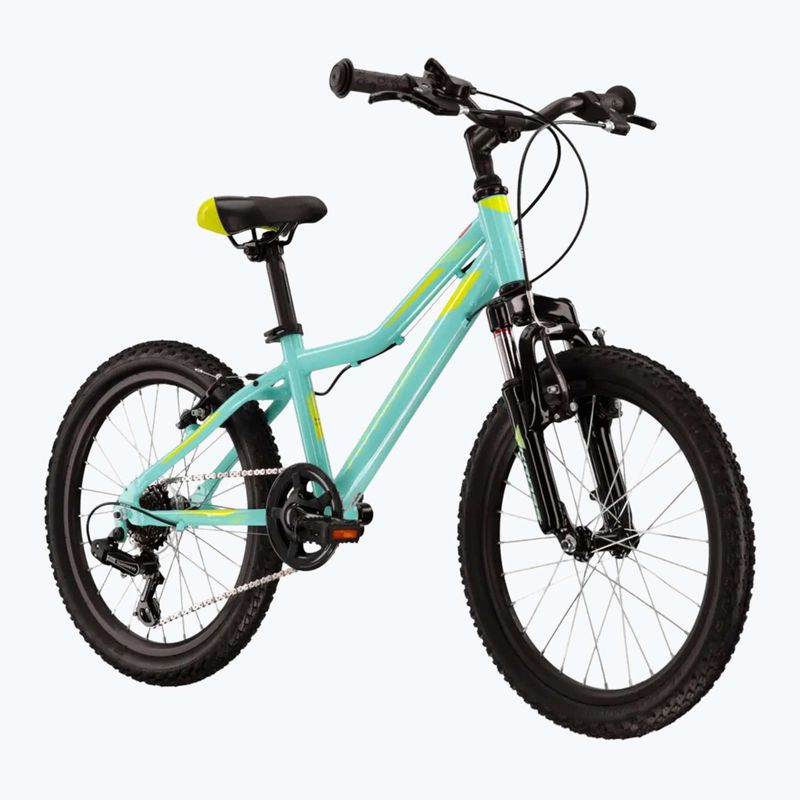 Rower dziecięcy KROSS Lea Mini 2.0 seledynowy/limonkowy/połysk 2