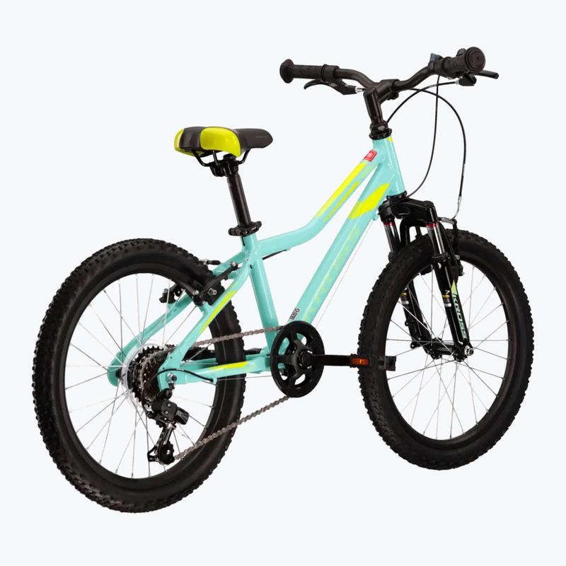 Rower dziecięcy KROSS Lea Mini 2.0 seledynowy/limonkowy/połysk 3