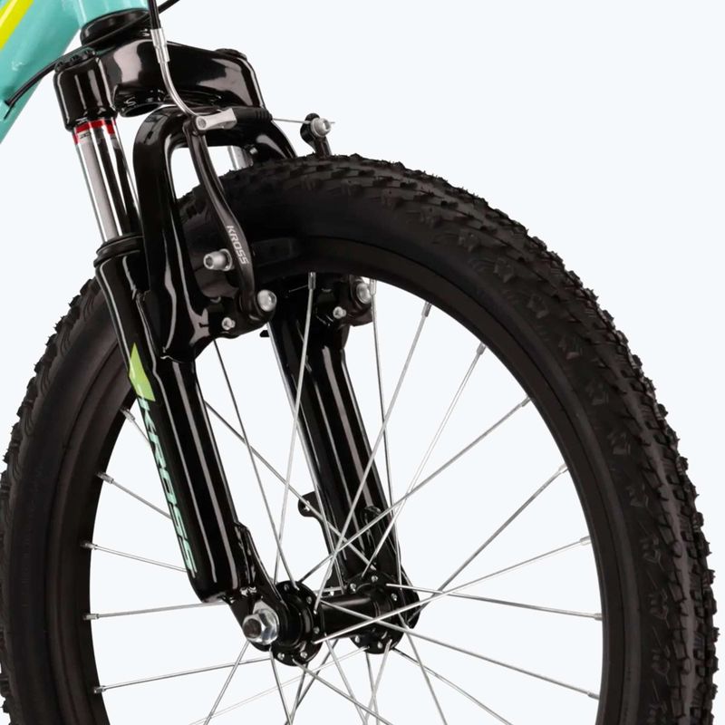 Rower dziecięcy KROSS Lea Mini 2.0 seledynowy/limonkowy/połysk 5