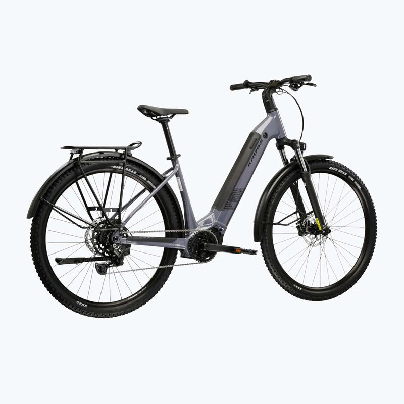 Rower elektryczny KROSS Influx Suv Hyb 1.0 820Wh LS szary/czarny/połysk 3