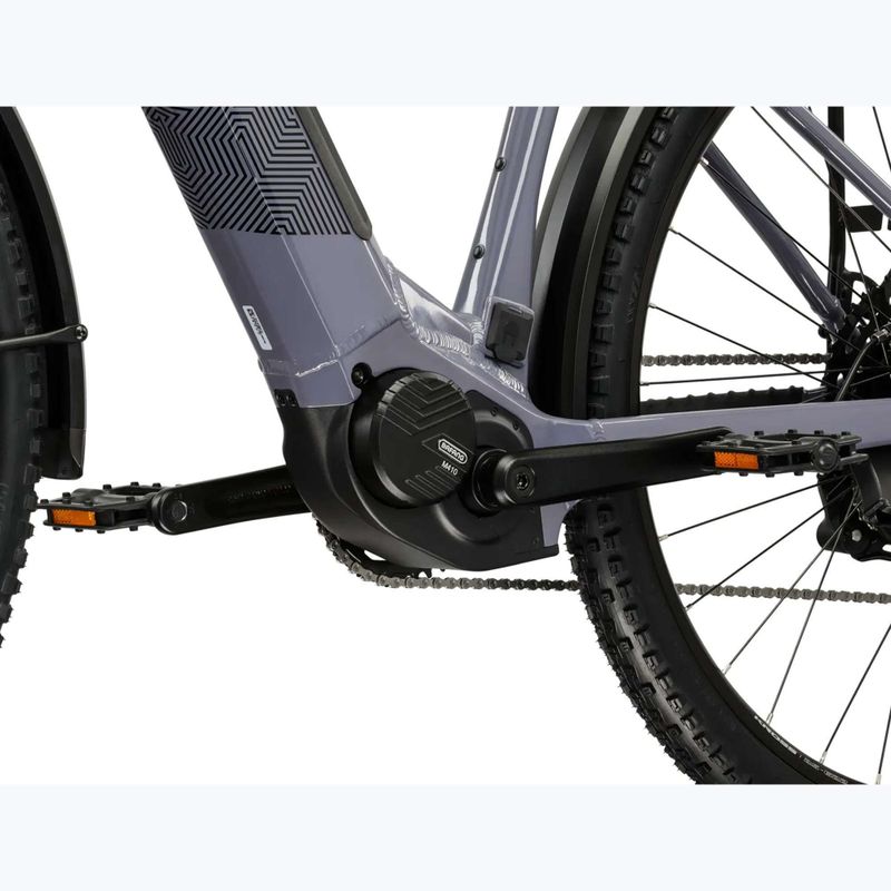 Rower elektryczny KROSS Influx Suv Hyb 1.0 820Wh LS szary/czarny/połysk 10