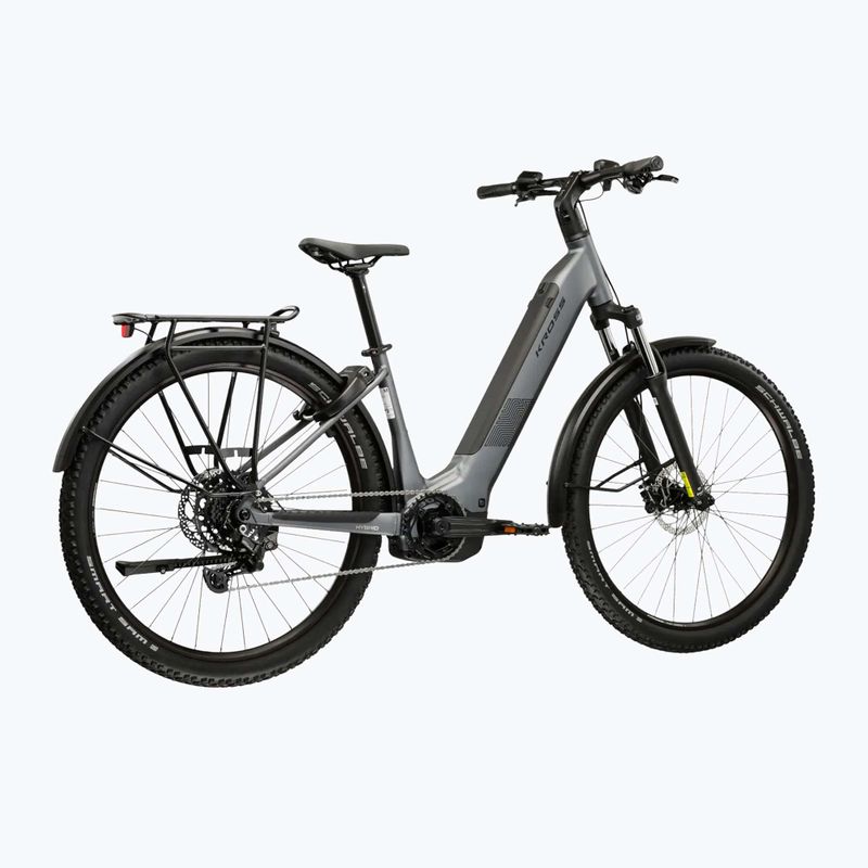 Rower elektryczny KROSS Influx Suv Hyb 2.0 600Wh LS 27,5" szary/czarny/mat 3