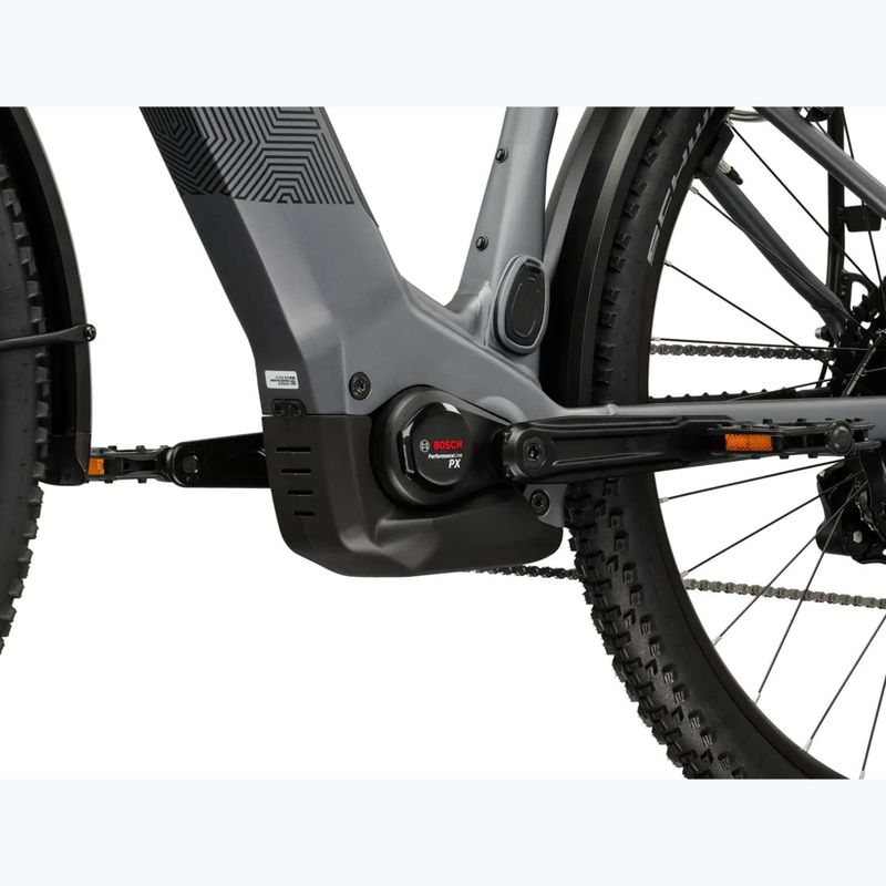 Rower elektryczny KROSS Influx Suv Hyb 2.0 600Wh LS 27,5" szary/czarny/mat 10