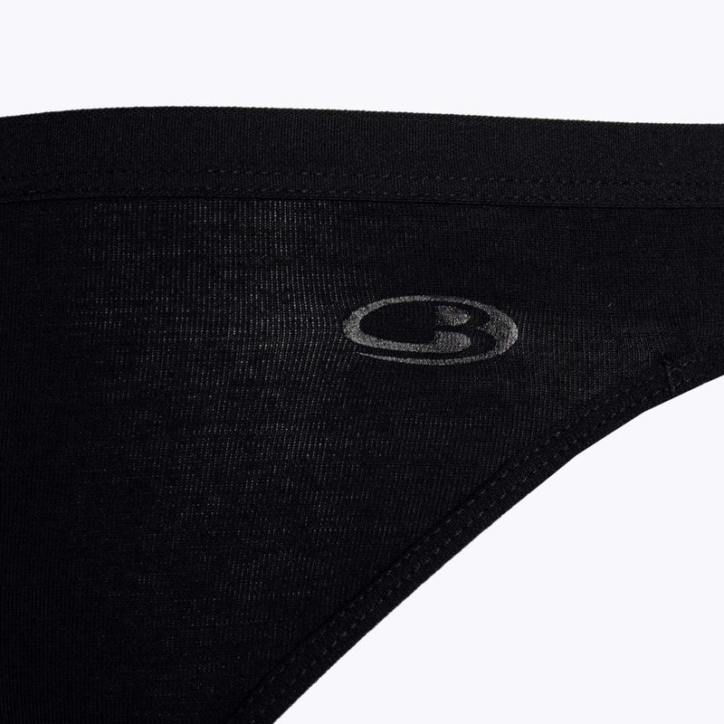 Majtki termoaktywne damskie Brubeck Hipster Comfort Cotton czarny 3