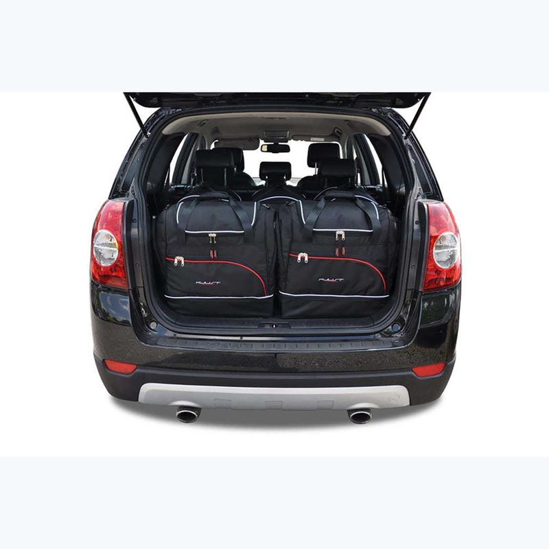 Zestaw toreb do bagażnika KJUST Chevrolet Captiva 2006-2010 5 szt. czarny 14