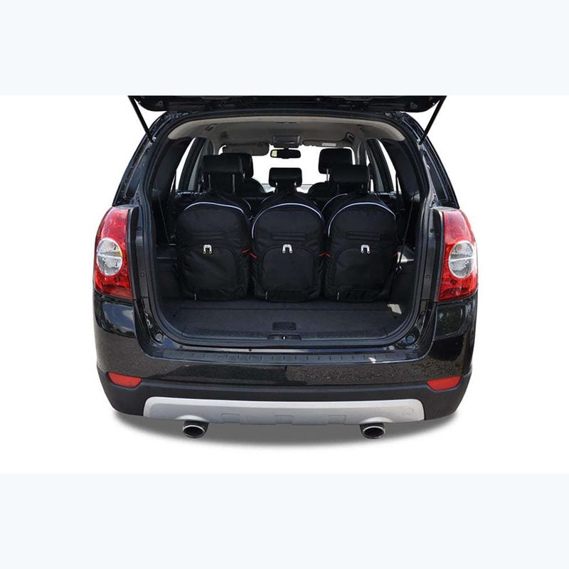 Zestaw toreb do bagażnika KJUST Chevrolet Captiva 2006-2010 5 szt. czarny 15