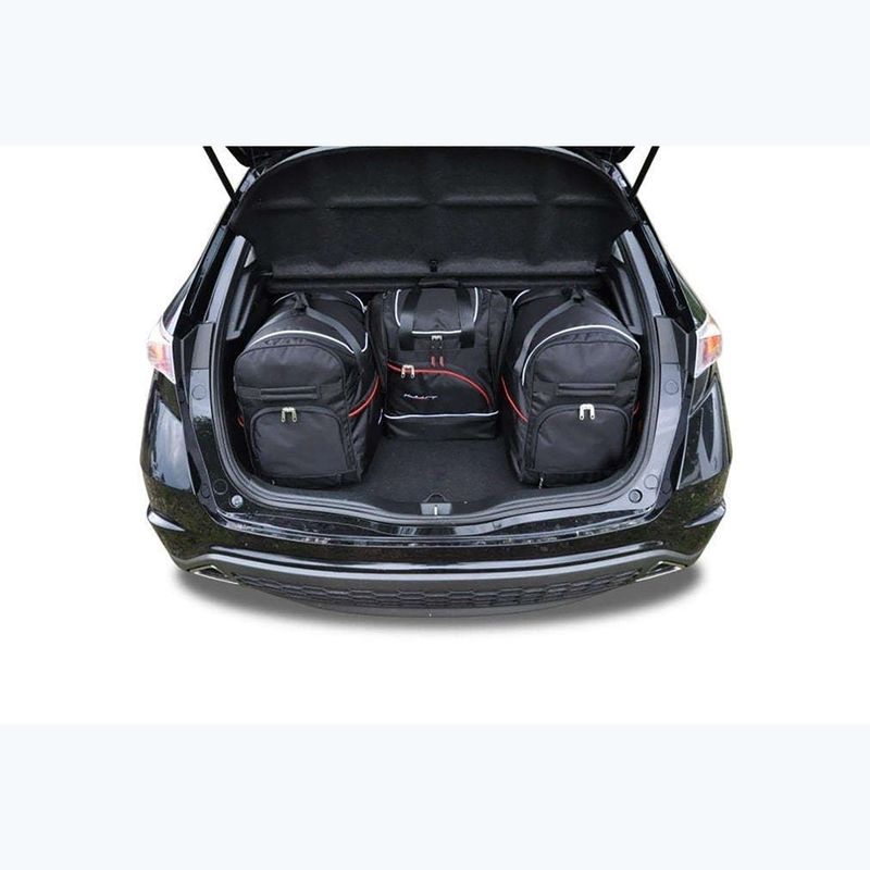 Zestaw toreb do bagażnika KJUST Honda Civic Hatchback 2006-2011 4 szt. czarny 12